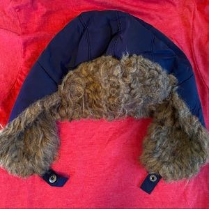 Gap Mens Faux Fur Aviator Hat